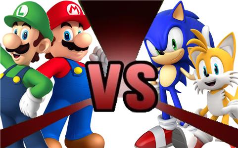 Cartoon Fight Club MARIO and LUIGI vs SONIC and TAILS! (2015– ) Online