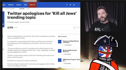 'Kill All Jews' Trends on Twitter (2018) Online