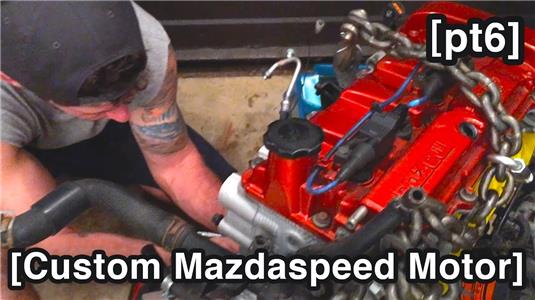 Mils Garage Turbo - Exhaust Manifold & AWR Motor Mounts - Mazdaspeed Protege5 Build - MSP5 pt7 (2015– ) Online