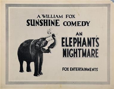 An Elephant's Nightmare (1920) Online