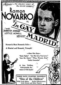 In Gay Madrid (1930) Online